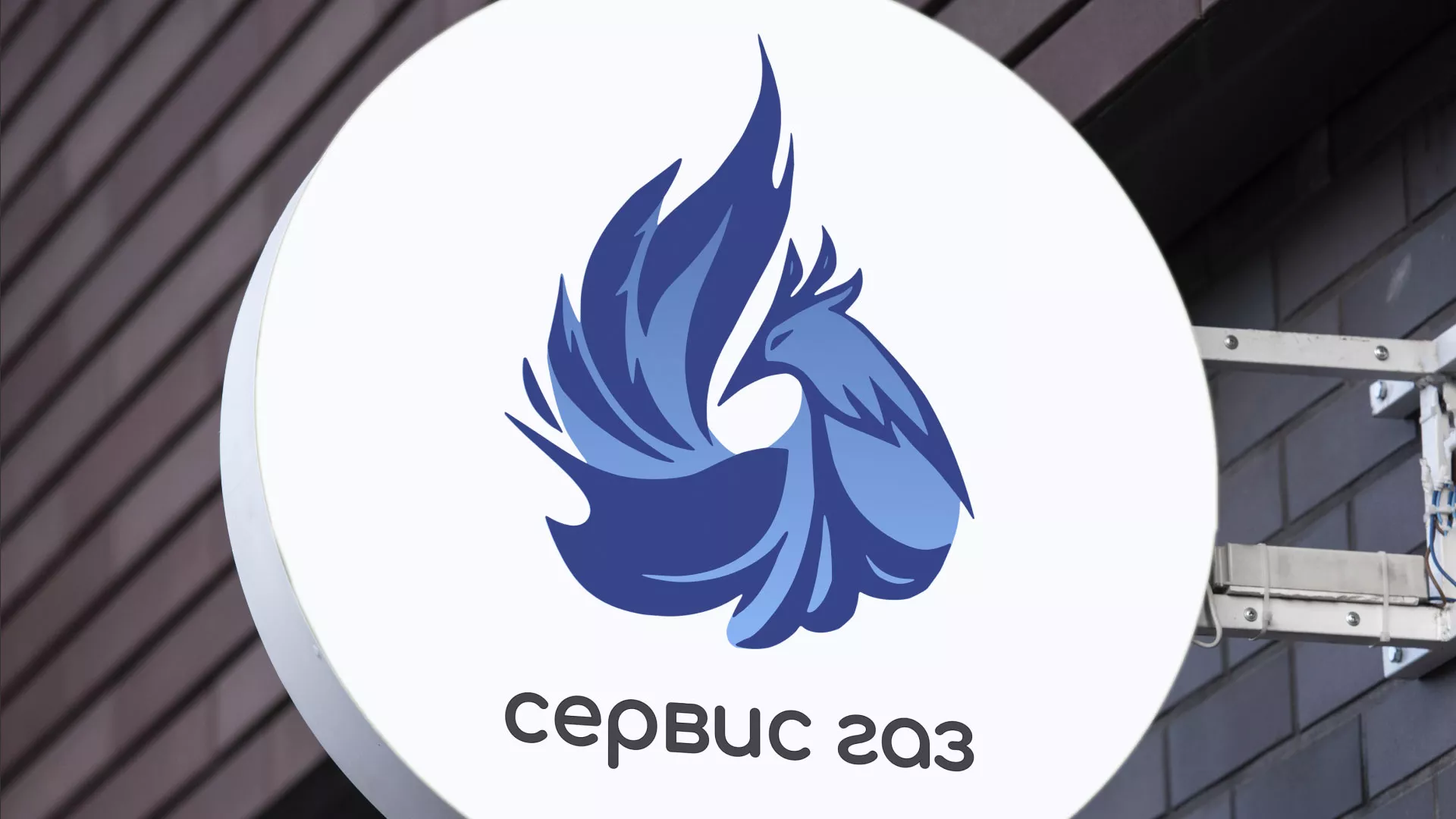 Создание логотипа «Сервис газ» в Певеке